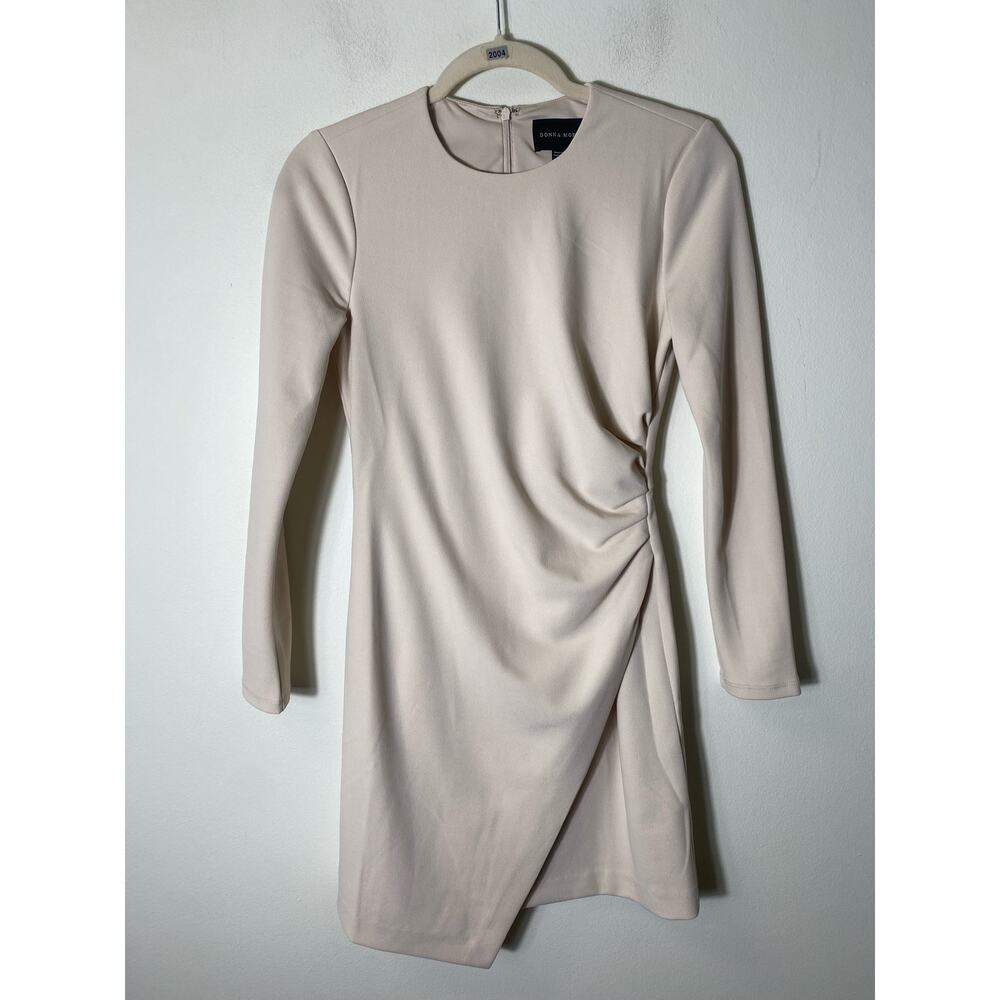 Donna Morgan Cream Mini Dress